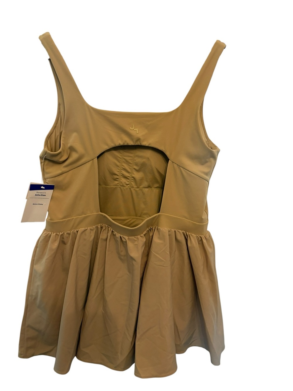 JoyLab Camel Ruffled Hem Active Dress - Picture 3 of 5